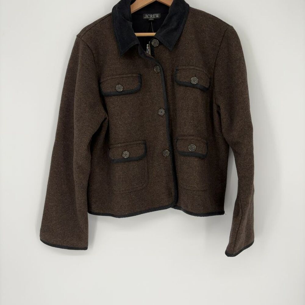 J. Crew Knit Lady Barn Jacket